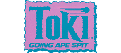 Toki Going Ape Spit logo for Sega Genesis